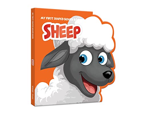 My First Shaped Board Book: Illustrated Sheep - Animal Picture Book for Kids Age 2+ Board book book cover