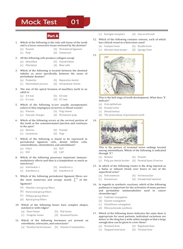 NEET MDS Entrance Exam Preparation Book 2024 (Master of Dental Surgery) - 10 Unsolved Practice Tests [8 Mock Tests and 2 Sectional Tests (Part A and B)] with Free Access To Online Tests