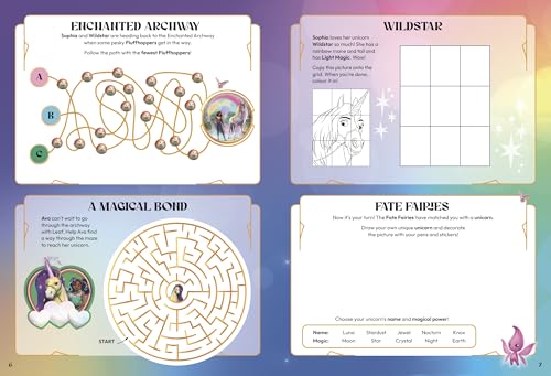 Unicorn Academy: Sticker Activity Book: With over 100 magical stickers (Unicorn Academy: TV tie-in titles)