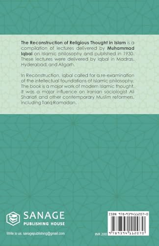 The Reconstruction of Religious Thought in Islam