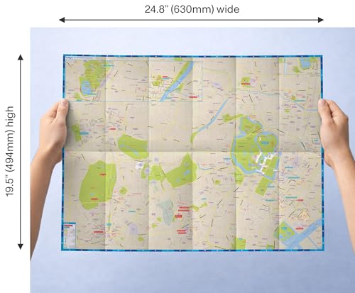 Lonely Planet Tokyo City Map: Durable, Waterproof, Easy-Fold Planning Map with Attractions & Walking Tours (Compact City Planning Maps)