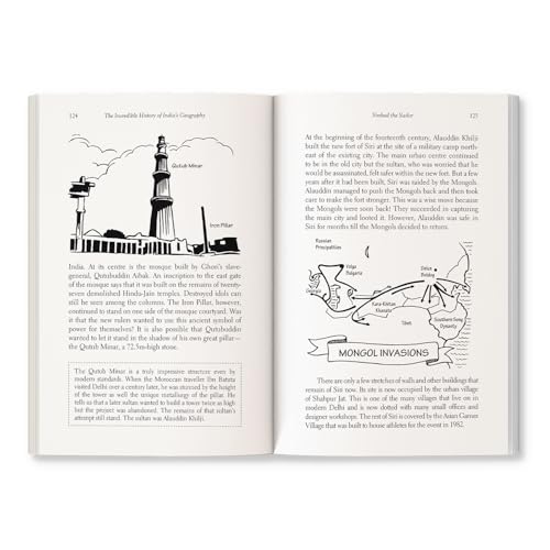 The Incredible History of India's Geography: Bestselling Children’s History | Full of Trivia and Fun Facts | Black and White Illustrations | Ages 12 +