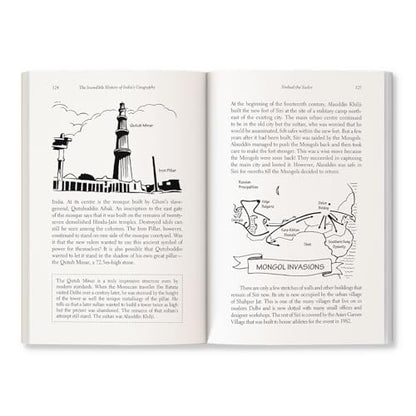 The Incredible History of India's Geography: Bestselling Children’s History | Full of Trivia and Fun Facts | Black and White Illustrations | Ages 12 +