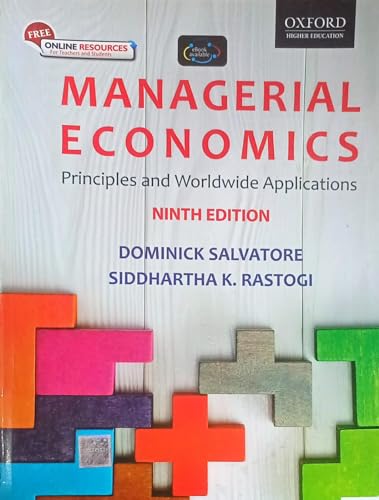 MANAGERIAL ECONOMICS Principles and Worldwide Applications By Dominick Salvatore NVB+++