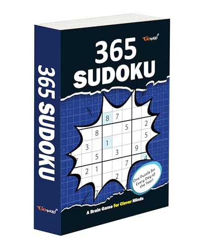 365 Sudoku :- Brain Training Sudoku Puzzle Book, Sudoku puzzle book, Brain Booster sudoku book, 365 sudoku puzzles book, Classic Sudoku Puzzle Book, Travel-sized sudoku puzzle book