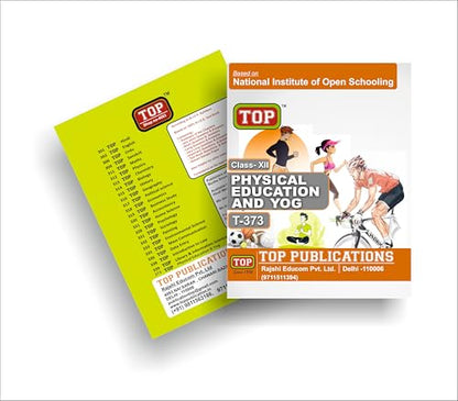 Top NIOS Physical Education And Yog (373) EM Guide Book