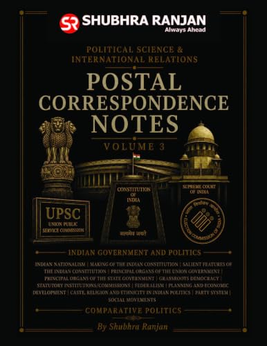 Shubhra Ranjan PSIR Postal Correspondence Notes Set of 5 Books