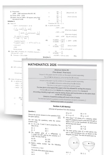 Educart ICSE 10 Years Solved Papers (2026-2016) Class 10 All Subjects for 2027 - Mathematics, Physics, Chemistry, Biology, English Language, ... Education | Based on Latest ICSE Syllabus
