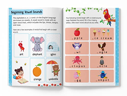Spelling Time- Activitiy Workbook For Kids (Ages 6-8) I Vocublary Building I Writing Practice I Screen Free Time Of 2.5 Hours
