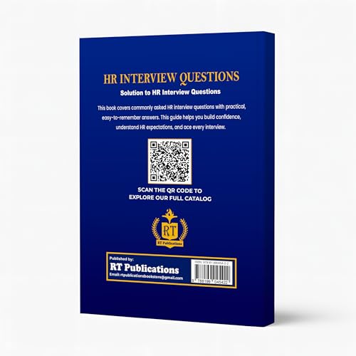 HR Interview Questions | Complete Guide with Sample Answers & Expert Solutions for Cracking HR Rounds | Interview Preparation Book for Freshers & Professionals