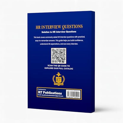 HR Interview Questions | Complete Guide with Sample Answers & Expert Solutions for Cracking HR Rounds | Interview Preparation Book for Freshers & Professionals