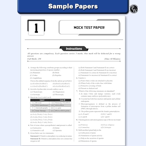 PW CUET UG Entrance Exam Books 2026 – Biology | Chapterwise & Topicwise MCQs Question Bank | Theory + Exercises | CUET UG PYQ (2025–2022) | Mock Tests | Latest NTA Pattern