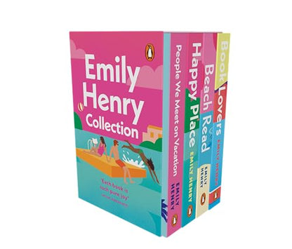 Emily Henry Book Boxset: Beach Read, People We Meet on Vacation, Book Lovers & Funny Story | Contemporary Romance, Friends to Lovers & Slow-Burn Love Stories