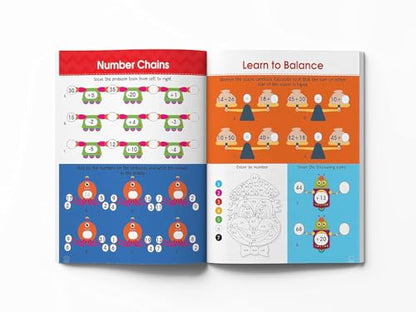 Addition And Subtraction Activity Book For Children - 80+ Activities Inside | Ages 5, 6, 7 | 2.5 Hours Of Interactive And Skill Building Fun