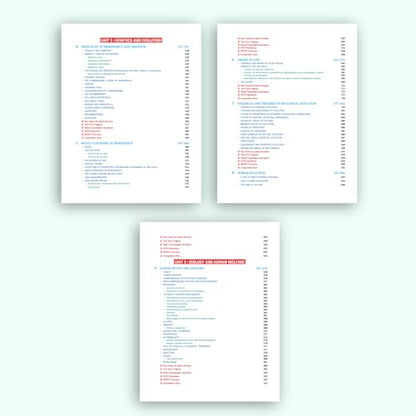 Nootan ISC Board Biology Textbook for Board Exam Class 12th (XII) Rapid Revision Sheets Mind Maps Academic Year 2026-27 - Nageen Prakashan: 1