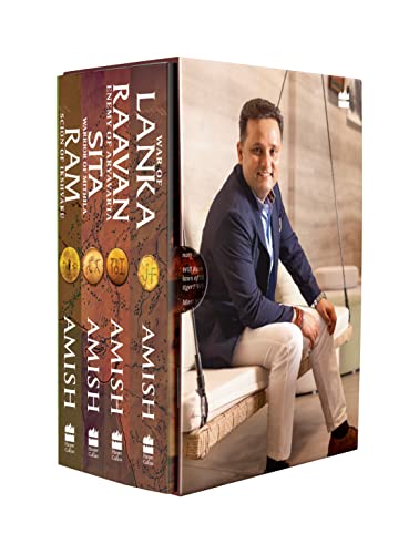The Ram Chandra Series Boxset of 4 Books (Perfect Gift for this Festive Season) : Ram - Scion of Ikshvaku, Sita : Warrior of Mithila, Raavan : Enemy of Aryavarta, War of Lanka
