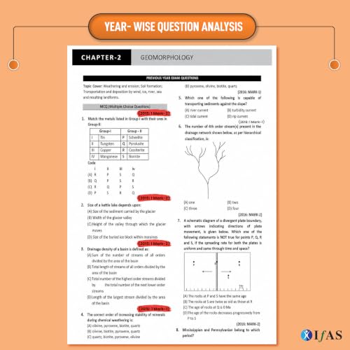 IIT JAM Geology PYQ Book 2027 | Previous Year Solved Papers 11 Years' (2015 to 2026) with Detailed Solutions | Best Seller PYQ for IIT JAM, CUET PG and GATE Geplogy Exams in India | IFAS Publications