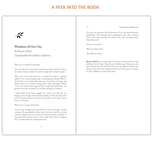 Letters from Gaza: Post October 2023, the first collection of in-the-moment reflections from the people of Gaza; written from the vortex of turmoil: By the People, From the Year That Has Been