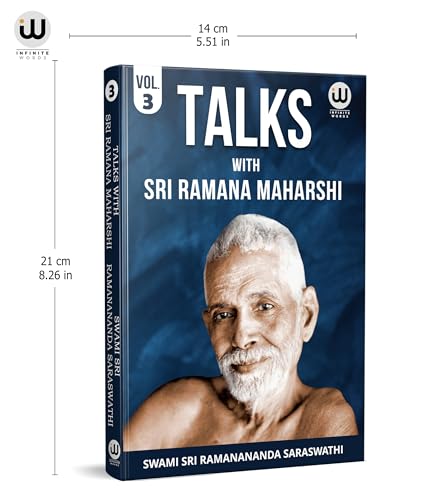 Talks With Sri Ramana Maharshi Volume 3 | Sri Ramana Maharshi Books | Original Book In English | Teachings Of Sri Ramana Maharshi | Sri Ramanananda ... ???? ?? ??? ???? ???? ??? ?????? ??? ?????? I