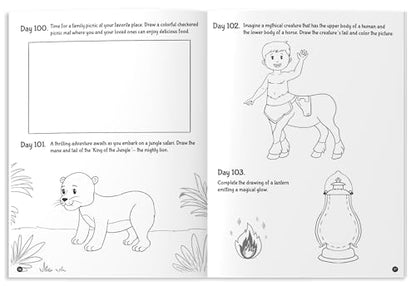 Draw Everyday: Book of Daily Doodles for Kids
