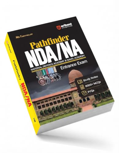 Arihant Pathfinder NDA/NA Entrance Exam Book 2026 | National Defence & Naval Academy | 8000+ MCQs, PYQs & Complete Study Notes | Latest Edition for NDA Written Exam Preparation | English Medium