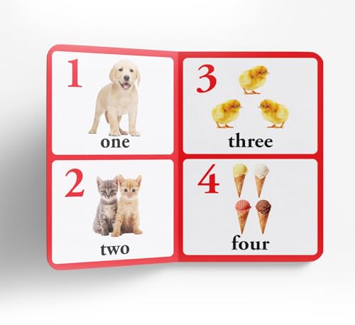 Numbers 1 - 2 - 3 | Ages 0–5 Years | Padded Board Book | Counting Book For Kids | Large Font & Bold Text | | Number Recognition For Childrens & Babies | Toddlers & Preschoolers | Latest Edition