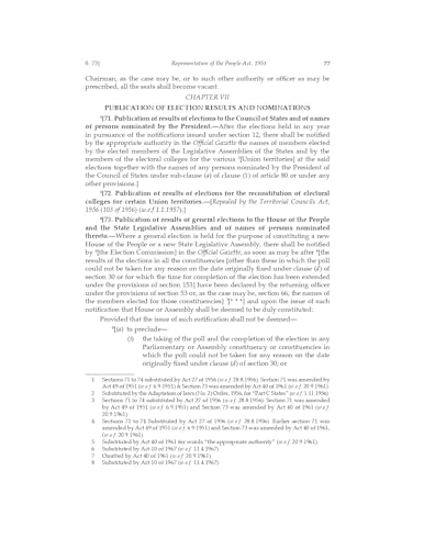 Lawmann's Representation of the People Act, 1950 | Bare Act with Comments