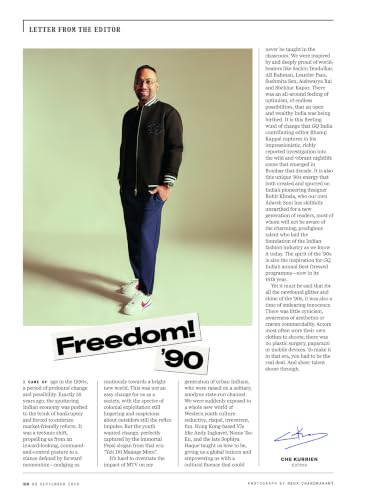 GQ India - September 2026 - Tom. - Reliving the Spirit of the '90s With