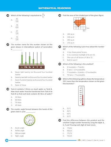 MTG IMO Olympiad 10 Previous Years Papers Class 5 Mathematics (2025-2021 Set A & B) - Model Test Papers with 24 Sample OMR Sheets | PYQ Book For SOF Olympiad 2026-27 Exam