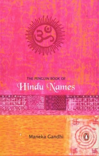 The Penguin Book Of Hindu Names book cover