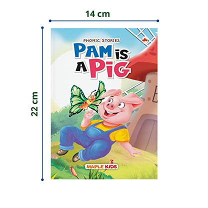 Phonic Reader (Illustrated) (Set of 6 Books) - Story Books for Kids - Bedtime Stories - 2 Years to 6 Years Old - Read Aloud to Infants, Toddlers