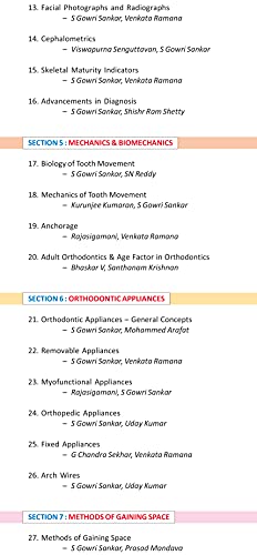 Textbook of Orthodontics (2nd Edition) [paperback] S Gowri Sankar,P S Viswapurna,Venkata Ramana Vannala [Jan 01, 2021]…