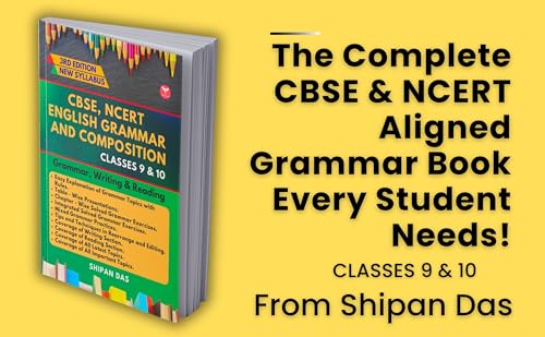 CBSE, NCERT English Grammar and Composition - Class 9 & 10. (Class IX & X)