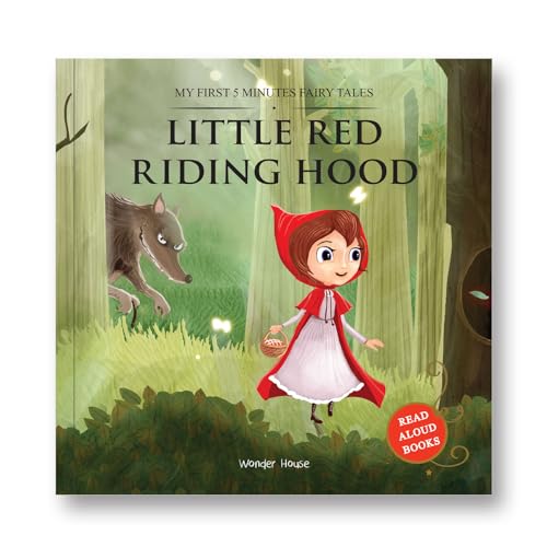 My First 5 Minutes Fairy Tales Little Red Riding Hood: Traditional Fairy Tales For Children (Abridge book cover