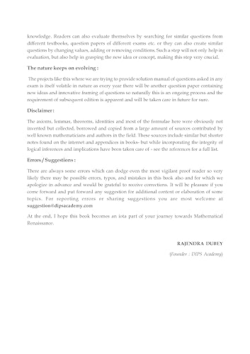 CSIR-NET/JRF Mathematics Previous Years Solved Papers Volume -1 Pure Mathematics 6th Edition (June 2011 to June 2024)