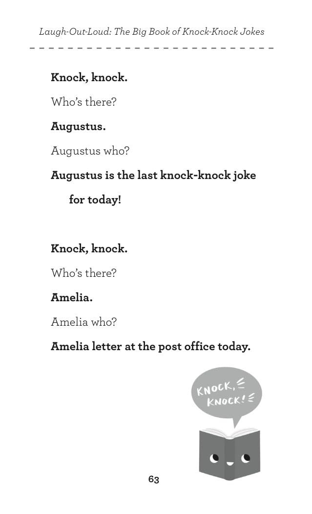 Laugh-Out-Loud: The Big Book Of Knock-Knock Jokes: 23 (Laugh-Out-Loud Jokes for Kids)