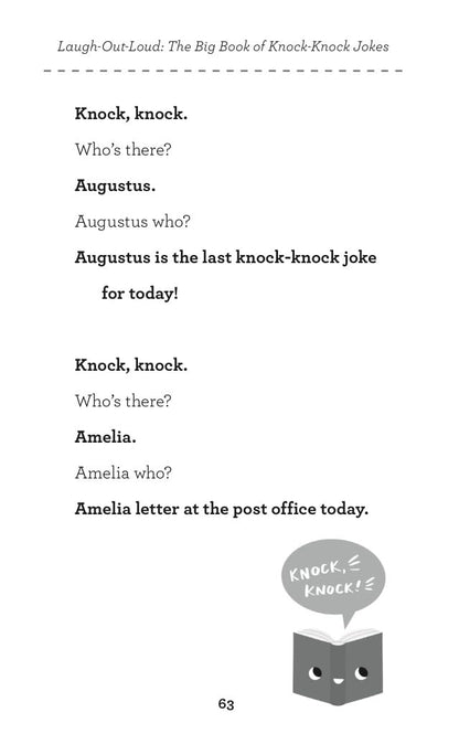 Laugh-Out-Loud: The Big Book Of Knock-Knock Jokes: 23 (Laugh-Out-Loud Jokes for Kids)