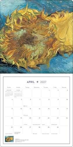 Impressionism and Post-Impressionism 2027 Wall Calendar