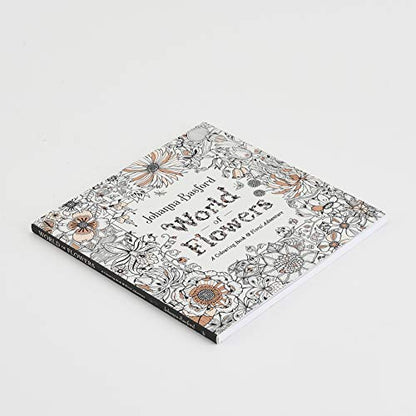 World of Flowers: A Colouring Book and Floral Adventure
