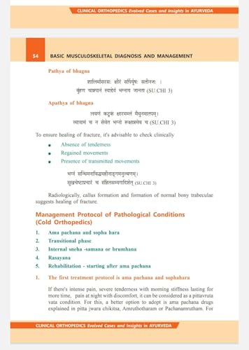 Clinical Orthopedics in Ayurveda (2nd Edition) - Evolved Cases and Insights by Dr Gikku Alias Benny MS (Ay): 2