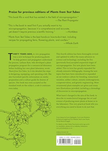 Plants from Test Tubes : An Introduction to Micropropagation