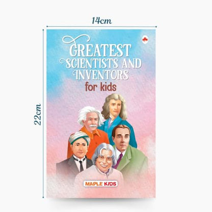 Story Book for Kids - Greatest Scientists and Inventors (Illustrated) - Biographies for Children - Albert Einstein, Galileo Galilei, Graham Bell, ... Raman, James Watt, Stephen Hawking - Age 6+