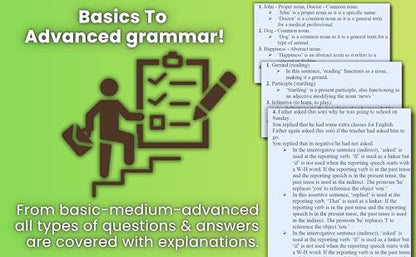 All in One English Grammar Practice Exercises (CBSE, ICSE & State Boards)