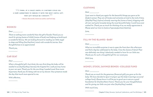 101 Ways to Say Thank You: Notes of Gratitude for Every Occasion