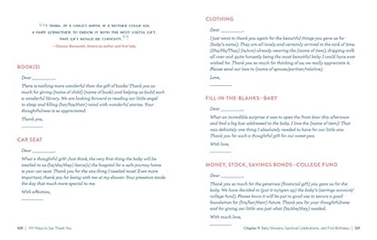 101 Ways to Say Thank You: Notes of Gratitude for Every Occasion