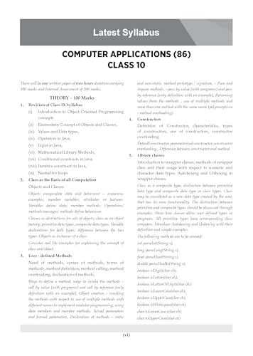 Oswaal Class 10 ICSE Question Bank Computer Applications (2017-2026) | For 2027 Exam Chapter-wise & Topic-wise with Competency Based Questions | Includes 2026 Paper - fully solved | Practice Papers