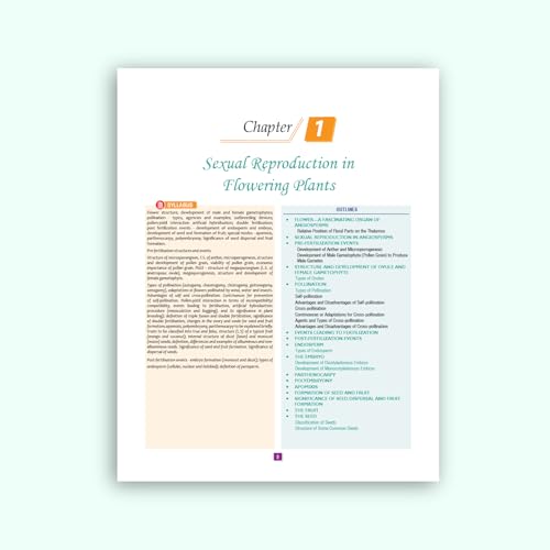 Nootan ISC Board Biology Textbook for Board Exam Class 12th (XII) Rapid Revision Sheets Mind Maps Academic Year 2026-27 - Nageen Prakashan: 1