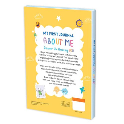My First Journal-About Me: A Guided Journal for Kids | Fun Prompts, Drawings & Writings for Kids to Explore, Express, and Discover Themselves I Ages 8+ [Select Learning]