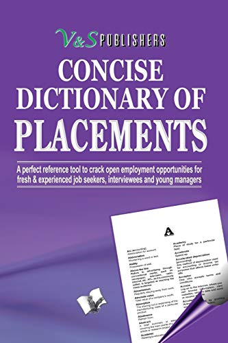 CONCISE DICTIONARY OF PLACEMENTS book cover