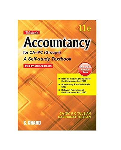 Tulsians Accountancy For CA-IPCwith Quick Rev.(Combo) book cover